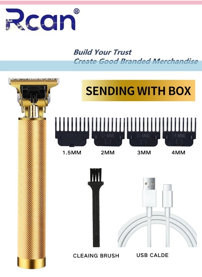 Rcan Rechargeable Hair Clippers Waterproof Professional Hair Trimmer Electric Hair Cutting Beard Shaver Adjustable Clipper Set for Men  - Image 1