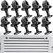 Terixe RV Refrigerator Vent Clips for Norcold 617772 Replacement Quarter Turn Panel Fastener for Camper Fridge Vent Perfect Refrigerator Parts RV Vent Latch for Norcold 4 Pack - Image 2