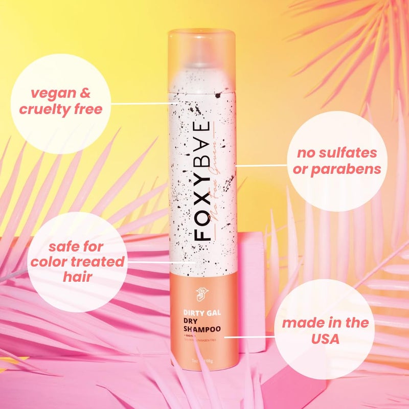 FoxyBae Volumizing Dry Shampoo Spray for Women - With Biotin for Hair Growth - For Dark, Brunette & Blonde Hair - Refreshing & Non-Toxic - Image 5