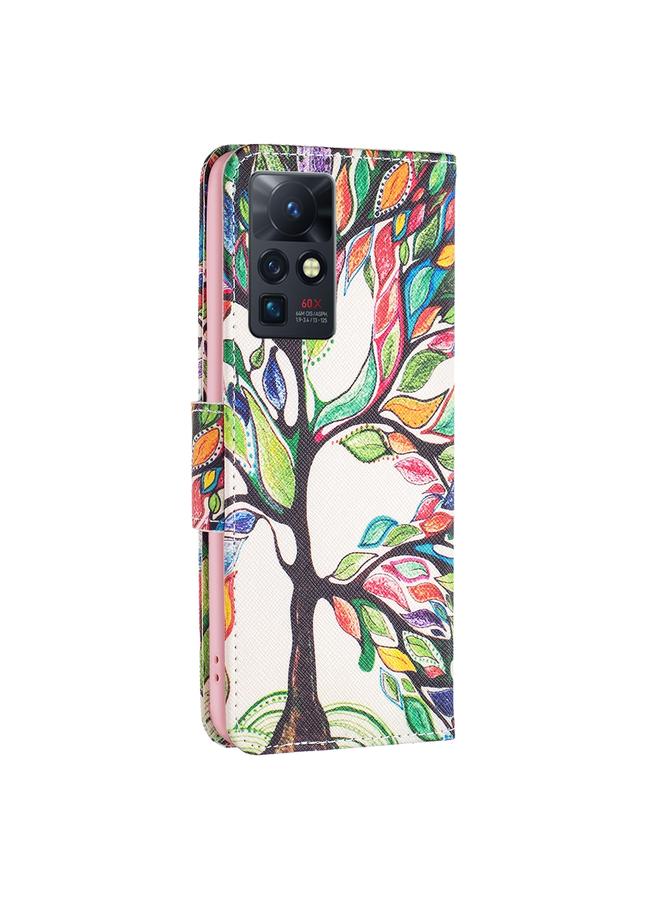 Zaboon Case For Infinix Zero X / X Pro Drawing Pattern Leather Phone Case - Image 3