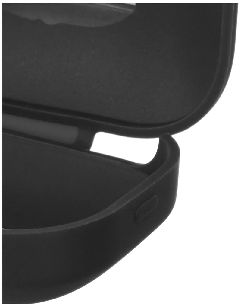 KACA Protective Shockproof Silicone Cover Case with Buckle Compatible with Redmi Buds 5 (Black) - Image 4