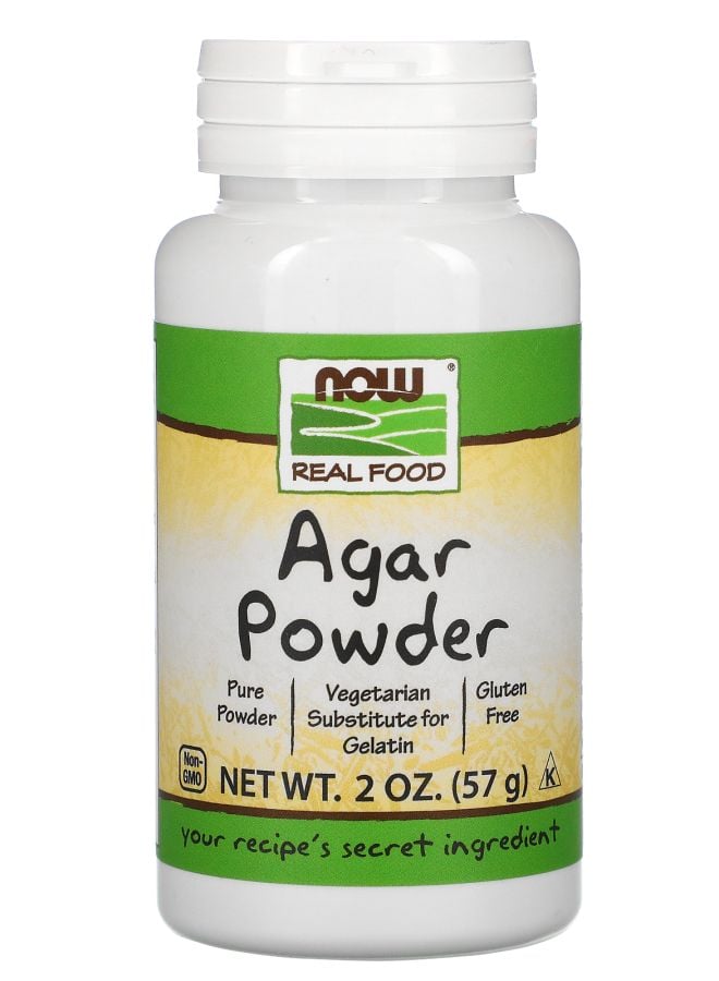 now Real Food Agar Powder 2 oz (57 g)