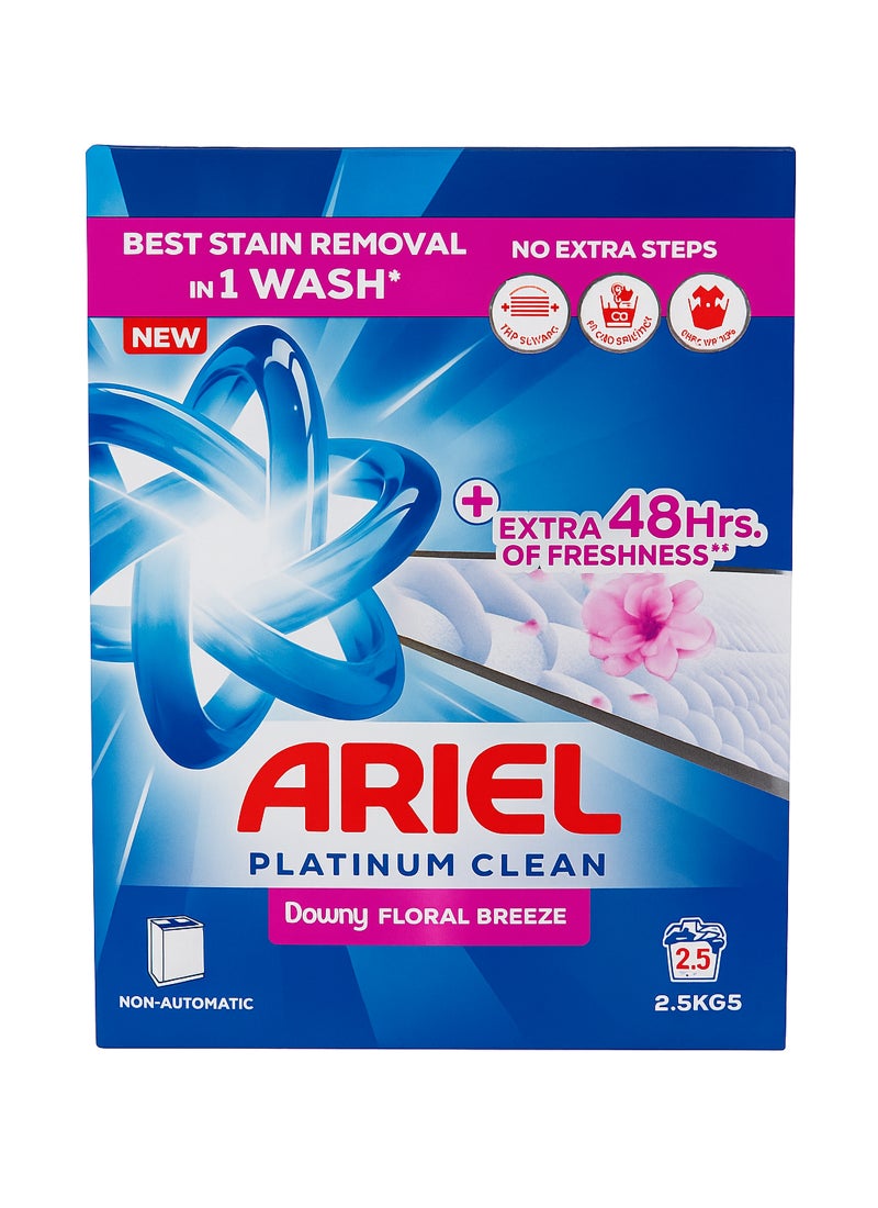 Ariel Laundry Detergent Powder With Touch Of Downy Semi Automatic 2.25kg - Image 1