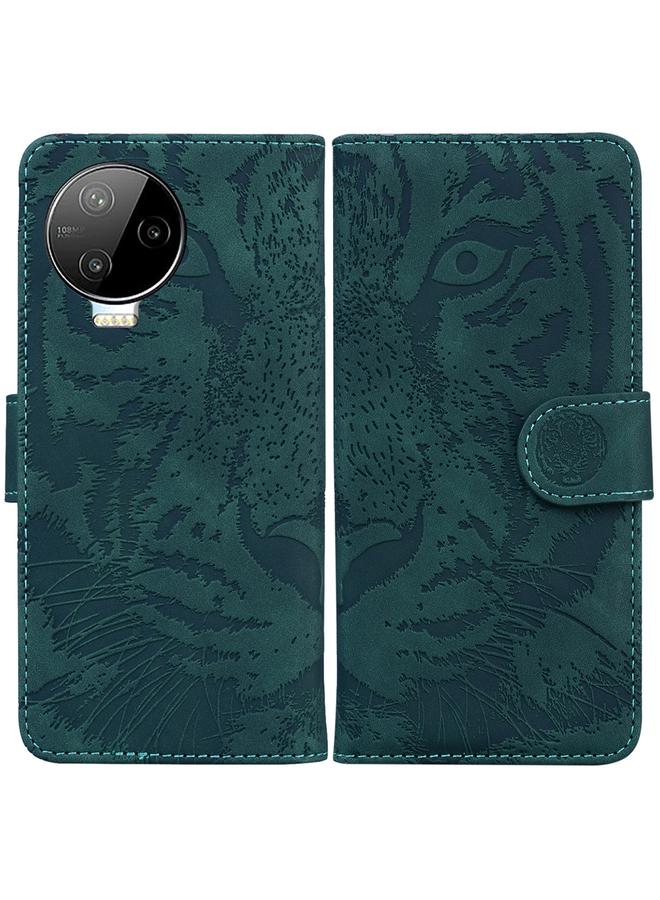Zaboon Case For Infinix Note 12 Pro 4G Tiger Embossing Pattern Horizontal Flip Leather Phone Case - Image 1