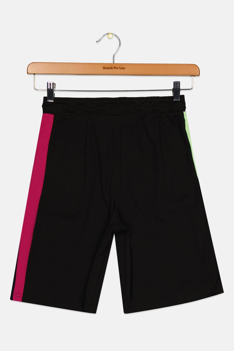 PUMA Kids Boy Sportswear Fit Outdoor Shorts, Black - Image 2