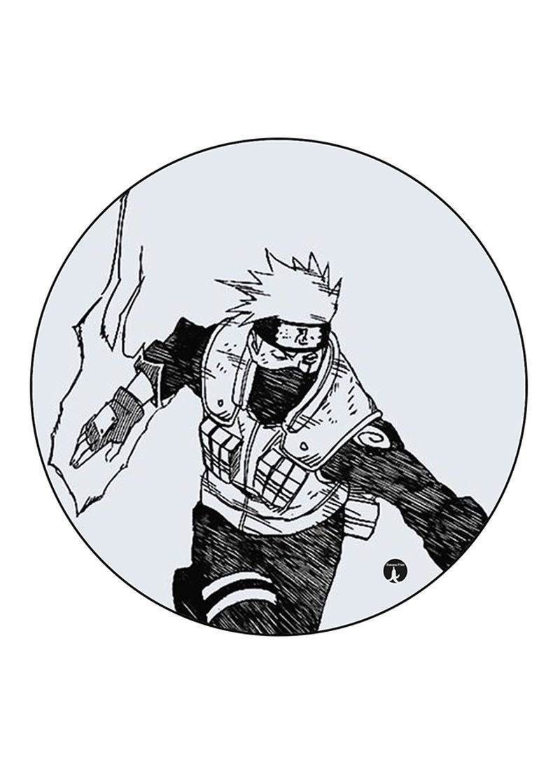 The Anime Naruto Printed Mouse Pad Multicolour