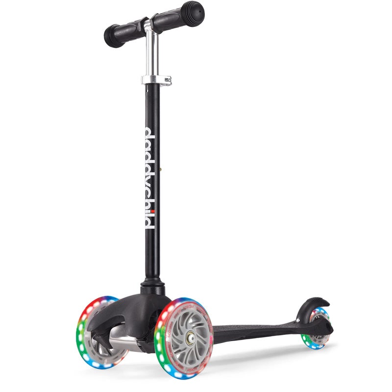 Scooter for Kids Ages 3-5 with Flash Wheels, Kids Scooter 4 Adjustable Height, Toddler Scooter, Mini Kick Scooters for Children, 3 Wheel Scooter for Kids for Girls & Boys Learn to Steer