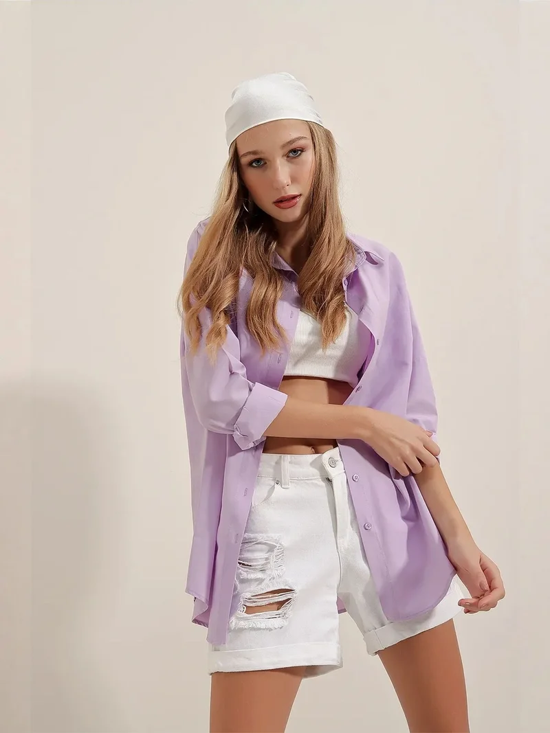 بيغ دارت BDART Oversized Poplin 2-Pack Shirt