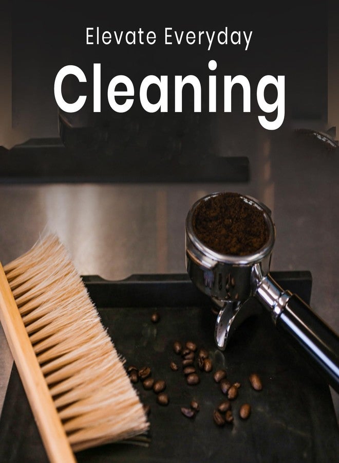 Rattleware Durable 11” Counter Brush - Solid Wood Handle, Horsehair Bristles & Static-Fre - Ideal for Home & Commercial Use - Image 3