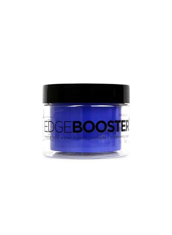 Style Factor Edge Booster Strong Hold Water-Based Pomade 3.38oz - Blueberry Scent - Image 1