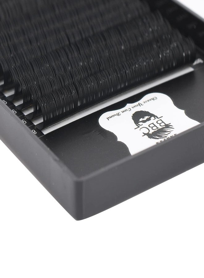 BBC Classic D-Curl 0.15 mm Eyelash Extensions - Mix Length 8-14mm, 20 Rows Tray | Semi-Permanent Korean PBT Lashes for Professional Classic Lash Extensions - Image 2