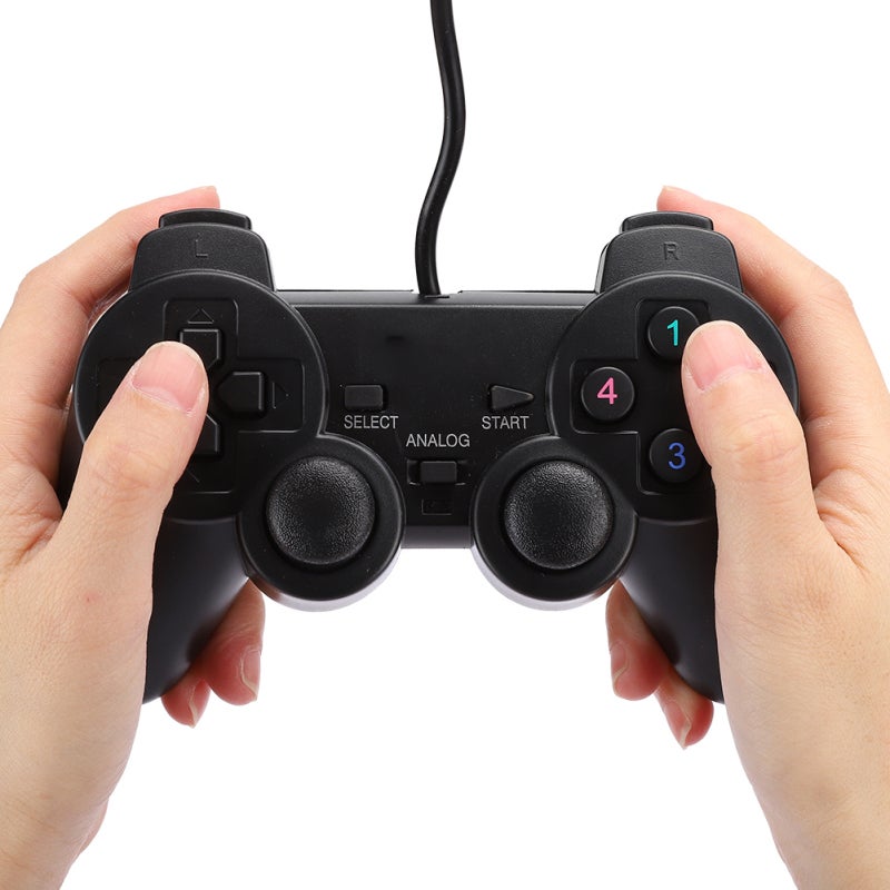 USB Game Controller - Sturdy Durable Wired Gamepad with High Quality Material for PC Gaming - Image 3