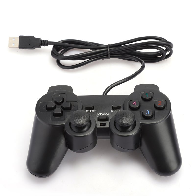 USB Game Controller - Sturdy Durable Wired Gamepad with High Quality Material for PC Gaming - Image 1