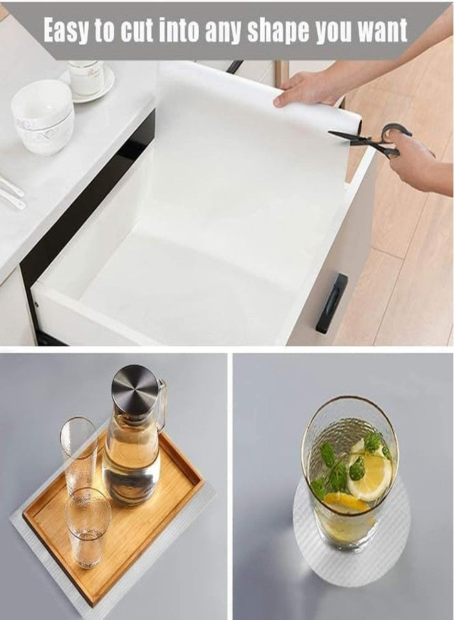 JRM Multipurpose Waterproof EVA Anti-Slip Mat Roll for Kitchen, Drawer, Fridge, and Shelf Liner | Super Strong, Food Grade (Transparent, 45W x 300L cm (3L m)) - Image 4