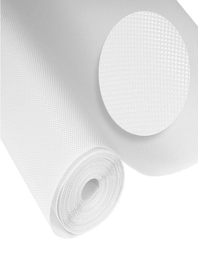 JRM Multipurpose Waterproof EVA Anti-Slip Mat Roll for Kitchen, Drawer, Fridge, and Shelf Liner | Super Strong, Food Grade (Transparent, 45W x 300L cm (3L m)) - Image 1