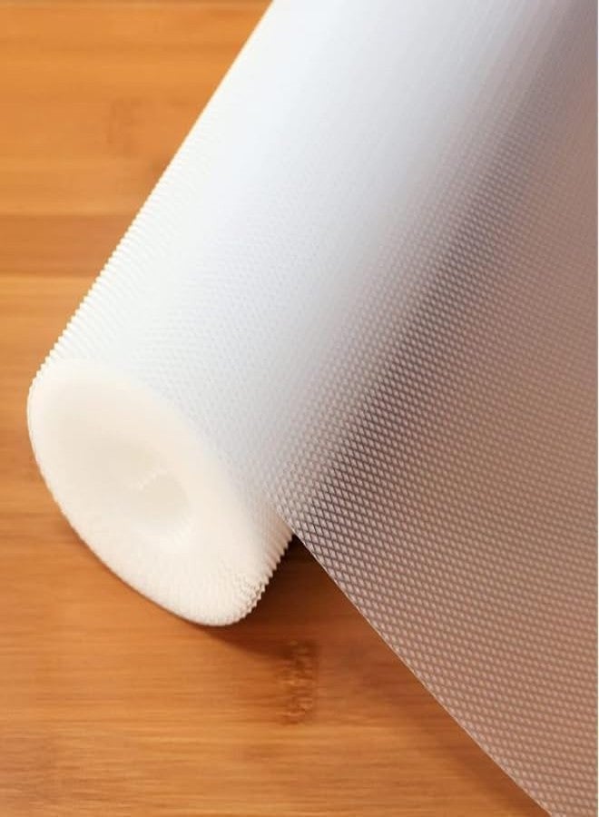 JRM Multipurpose Waterproof EVA Anti-Slip Mat Roll for Kitchen, Drawer, Fridge, and Shelf Liner | Super Strong, Food Grade (Transparent, 45W x 300L cm (3L m)) - Image 3