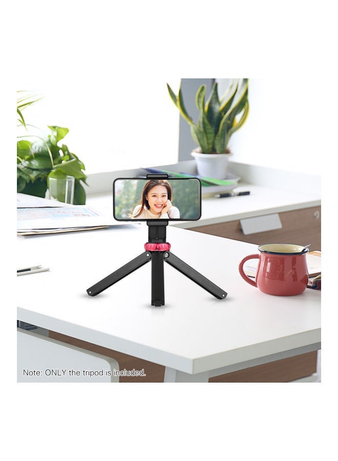 NIBEMINENT Mini Gimbal Tripod Stand Stabilizer Holder for Phone and GoPro Black,Red  - Image 5