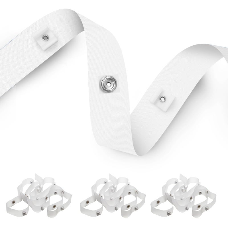 Antrys 3 Pack RV Clear Glide Tape Glides for RV Curtains 12 inch 72 inches Curtain Glide Tape A115 Camper Curtain Track Clips for Smooth and Effortless Curtain Movement Ensuring a Precise Fit - Image 3