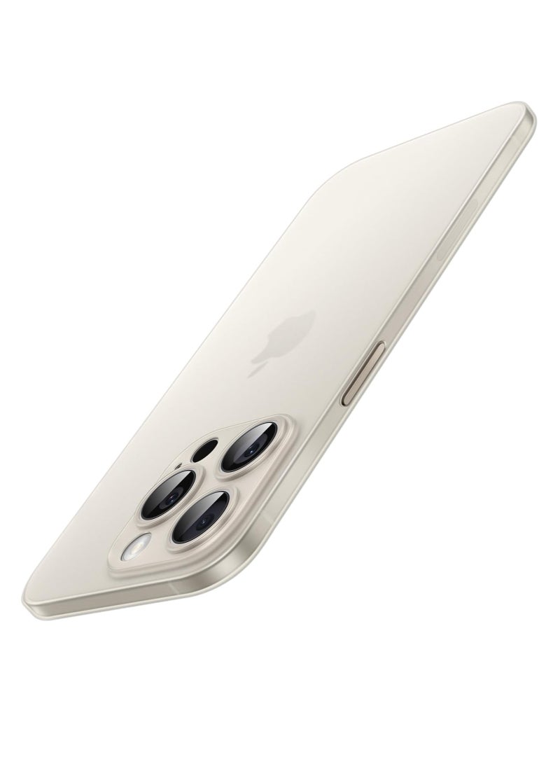 JAJEEK Ultra-Thin Case (0.35mm Thin) for iPhone 15 Pro 6.1 inch, Full Camera Lens Protection, Lightweight Matte Polycarbonate, Wireless Charging Compatible – Sleek & Durable Design - Image 1