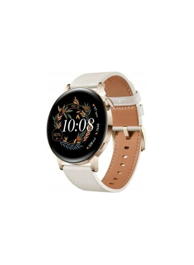 22mm Leather Watch Band for Men Women, Quick Release Replacement Universal Watch Strap with Buckle - Image 5