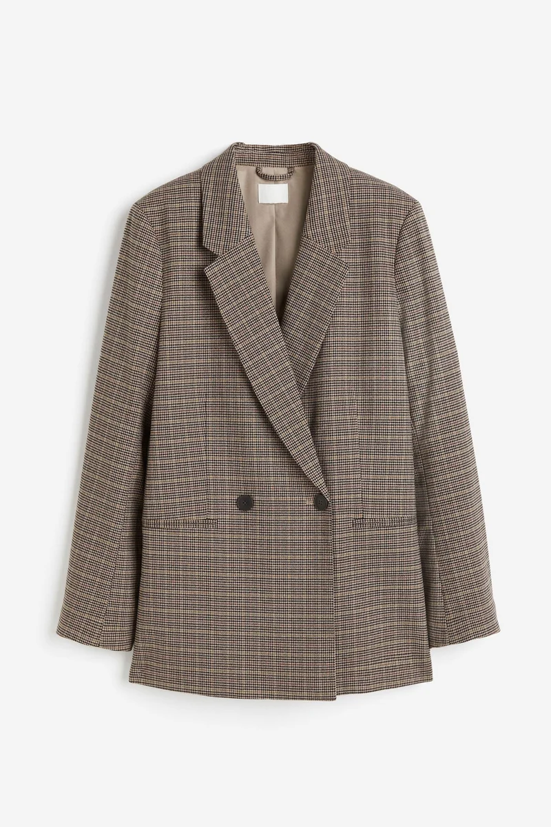 اتش اند ام بليزر بصف أزرار مزدوج