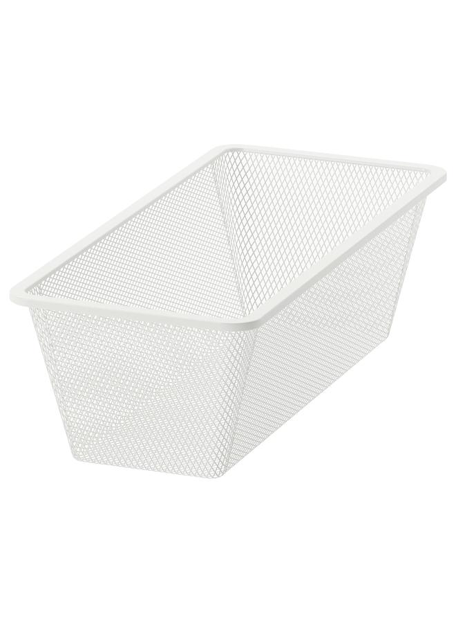 erorex Mesh Basket, White, 25X51X15 Cm - Image 1