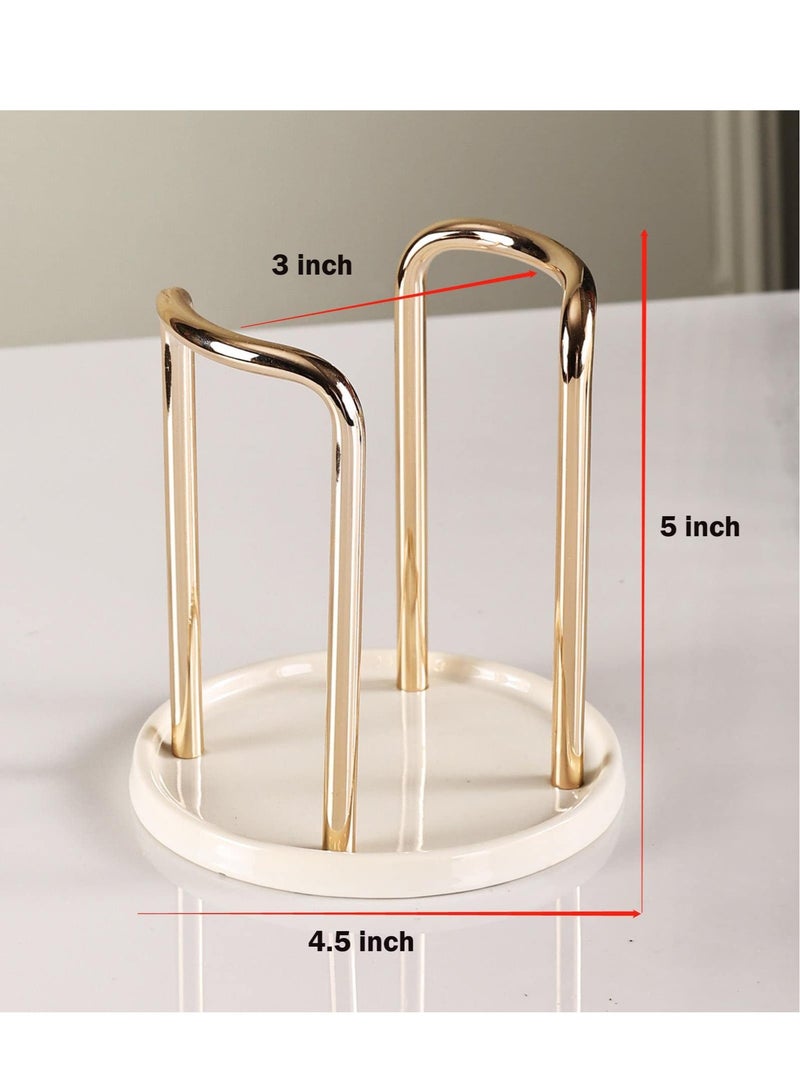 Excefore Paper Cup Dispenser, Disposable Cup Holder, Mouthwash Rinsing Cups for Home, Bathroom, Kitchen, Bar, Counter, Storage, Decor(Max Diameter 7.5cm) - Image 2