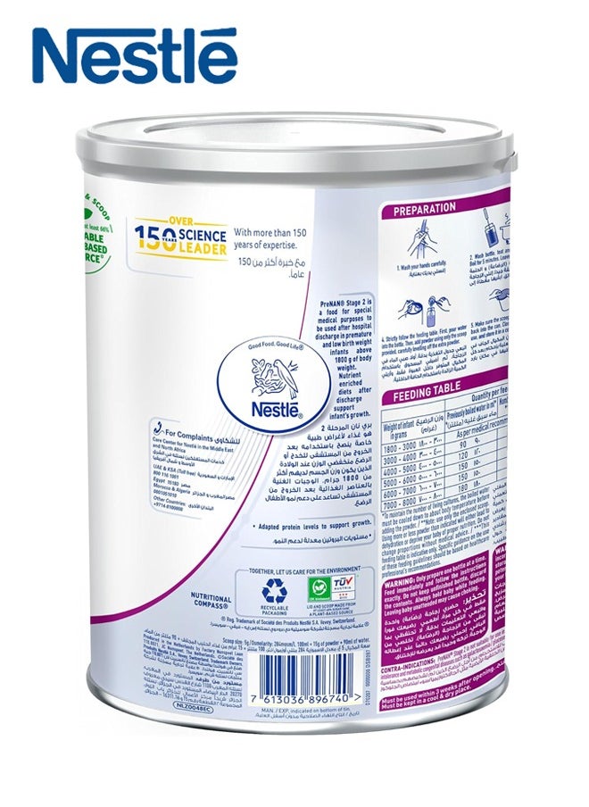Pre NAN Stage 2, Follow-Up Formula, 400g