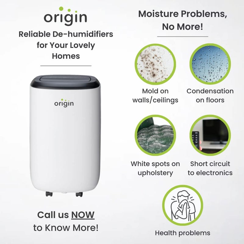 Origin De humidifiers Origin Dehumdifier O12i Semi Airpuriifier  - Image 5