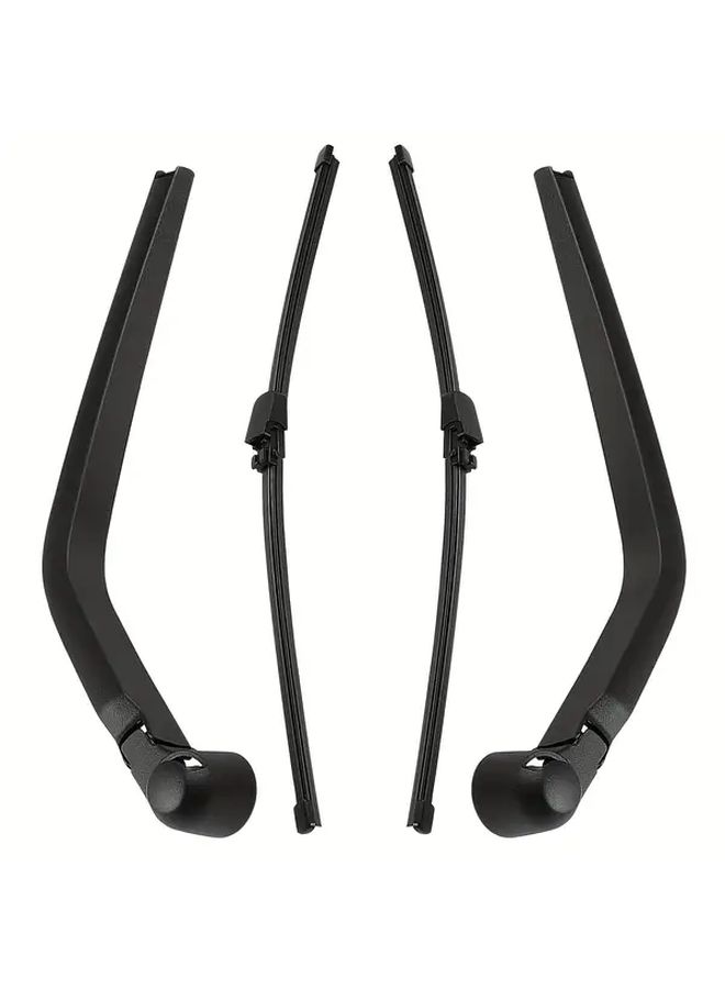 Rear Wiper Arm And Blade Set 4 Pieces For Volkswagen Transporter 2003 2018 - Image 4