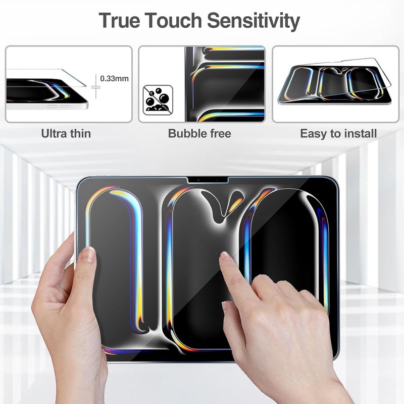 Vertus ® Premium Tempered Glass Screen Protector for Apple iPad Pro 11 M4 (5th Gen. 2024) (A2836, A2837) with Anti-Scratch & Smudge Proof Coating - Image 5