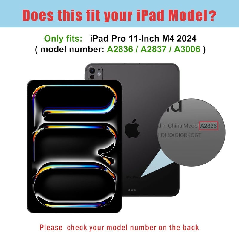 Vertus ® Premium Tempered Glass Screen Protector for Apple iPad Pro 11 M4 (5th Gen. 2024) (A2836, A2837) with Anti-Scratch & Smudge Proof Coating - Image 3