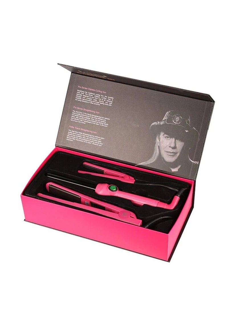 Jose Eber Styling Tool Set  25 mm  Pink - Image 1