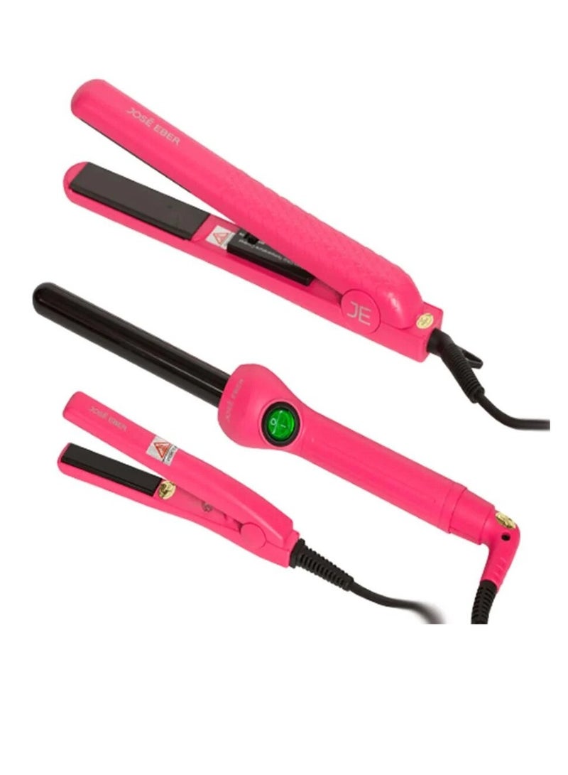 Jose Eber Styling Tool Set  25 mm  Pink - Image 2