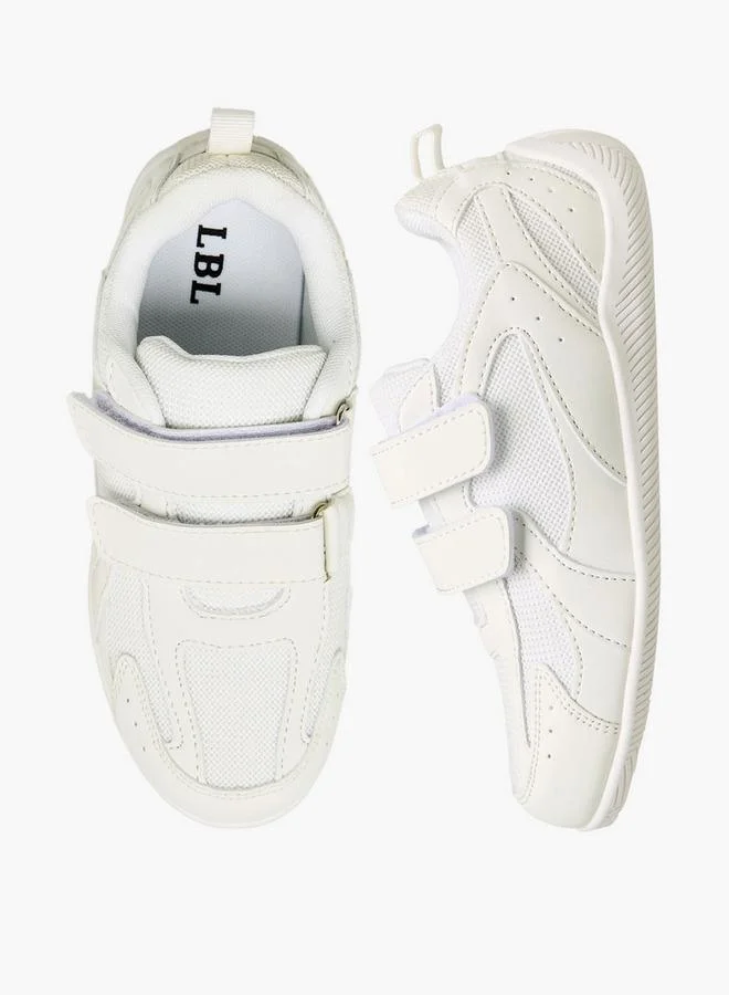 Boys Hook & Loop School Sneakers