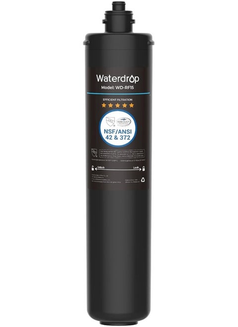 Waterdrop RF15 Replacement Filter Cartridge For 15UA/15UB/15UC Under Sink Water Filter