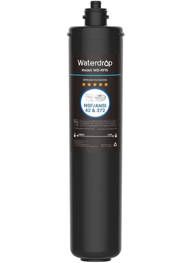 Waterdrop Waterdrop RF15 Replacement Filter Cartridge For 15UA/15UB/15UC Under Sink Water Filter  - Image 1