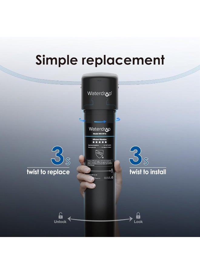 Waterdrop - Waterdrop RF15 Replacement Filter Cartridge For 15UA/15UB/15UC Under Sink Water Filter - Image 1