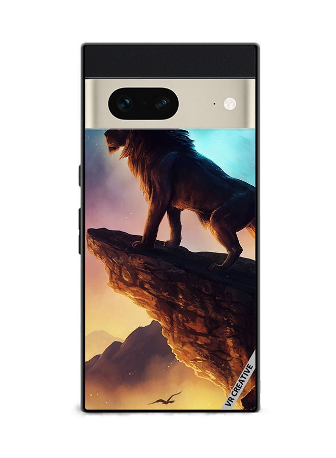 VR CREATIVE Protective Case Cover For Google Pixel 7 Lion King Design Multicolour - Image 1