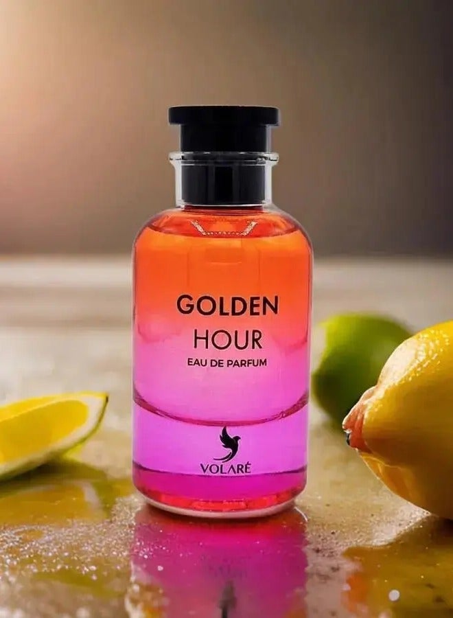 VOLARE Golden Hour Eau de Parfum Unisex -100ml (inspired by LOUIS VUITTON City Of Stars )  - Image 3