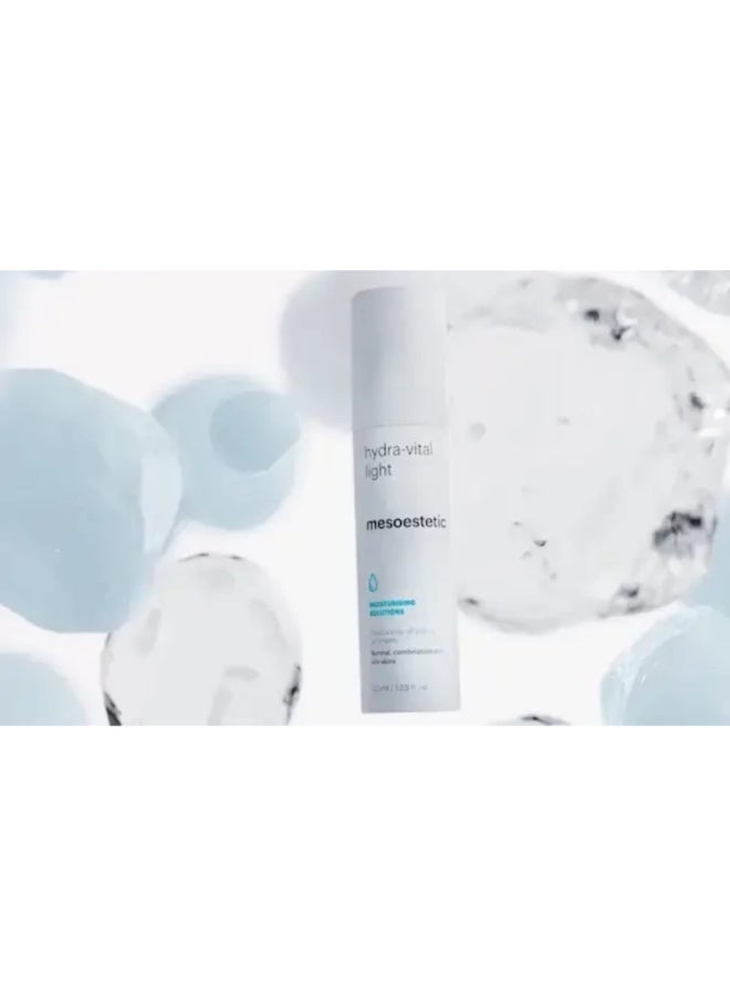 Mesoestetic HydraLight Moisturizing Face Cream wHyaluronic acid Urban Dtox for Normal Oily and Combination Skin - Image 4