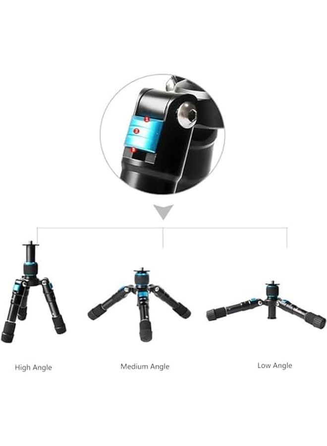 Aluminum Alloy Tabletop Tripod Foldable 150mm Heavy Duty 5kg DSLR Camera Vlogging - Image 5