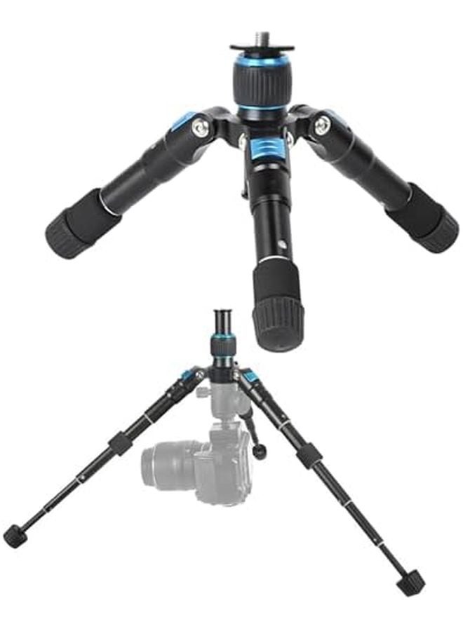 Aluminum Alloy Tabletop Tripod Foldable 150mm Heavy Duty 5kg DSLR Camera Vlogging - Image 3