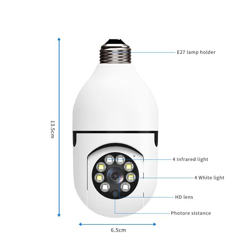 SIOVS SIOVS WiFi Wireless CCTV Camera 1080p HD PTZ V380 Pro Outdoor Colour Night Vision Camera with LED Lights Auto Tracking Smart Motion Detection Outdoor Indoor Camera TV Security Remote Viewing  - Image 3