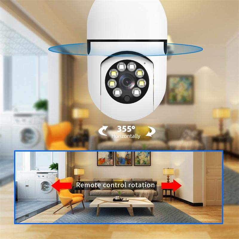 SIOVS SIOVS WiFi Wireless CCTV Camera 1080p HD PTZ V380 Pro Outdoor Colour Night Vision Camera with LED Lights Auto Tracking Smart Motion Detection Outdoor Indoor Camera TV Security Remote Viewing  - Image 2