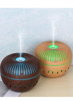 Bosidin Wooden Ultrasonic Air Humidifier USB Aroma Diffuser for Home Office Fragrance  - Image 2