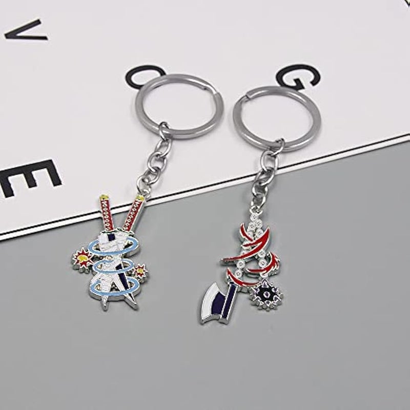 SONGCHANGJEWELRY Kimetsu No Yaiba: Demon Slayer Sword Keychain - Nichirin Sword Keychain - Gifts for Men Fans - Image 4