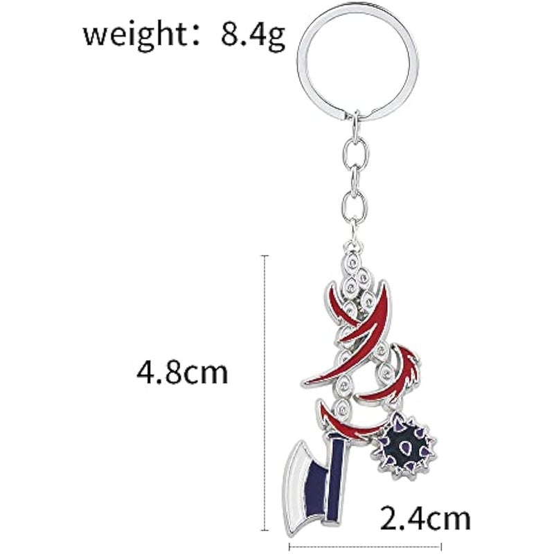 SONGCHANGJEWELRY Kimetsu No Yaiba: Demon Slayer Sword Keychain - Nichirin Sword Keychain - Gifts for Men Fans - Image 2