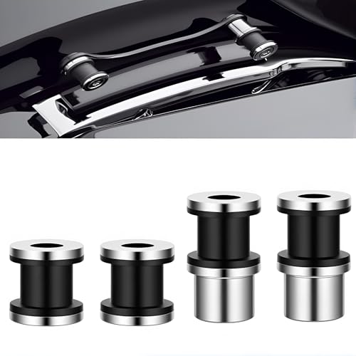 TCMI H-D Quick Release Sissy Bar Rack 4 Point Docking Hardware Fit for Harley Davidson Touring Street Glide Electra Glide Road King Road Glide 2009-2025 - Image 1