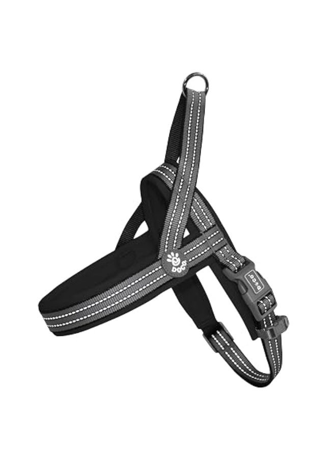 Doco Vario Neoprene Harness Reflective (DCV201)Color: Grey, Sizes: XL - Image 1